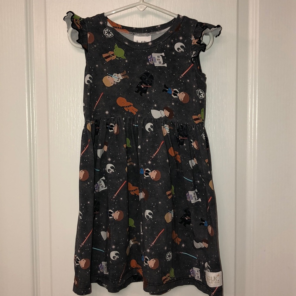🎉🎉SOLD🎉🎉🖤Star Wars Dress ~ Size 4T